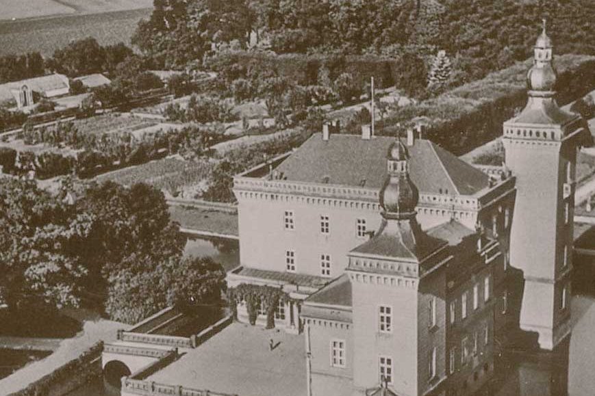 Schloss Gracht Anfang des 20. Jahrhunderts.