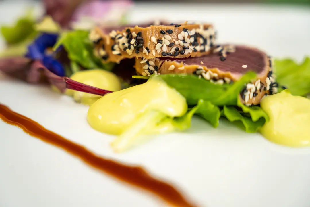 sesam thunfisch tataki salat gourmet